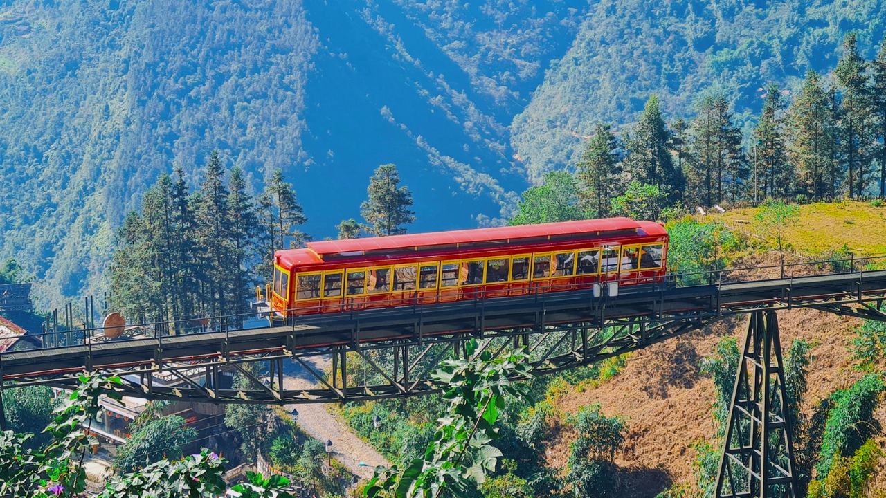 Muong Hoa Funicular - A unique mountain railway