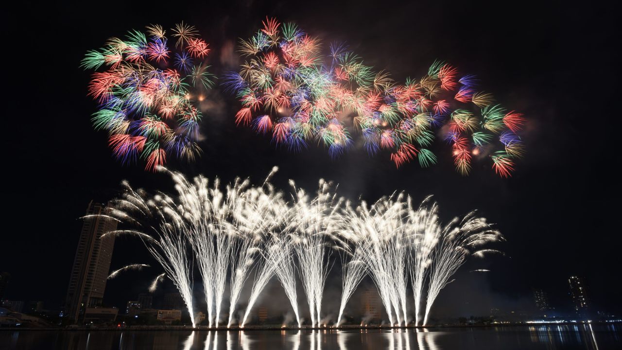 Overview of da nang fireworks 2026 Night 2
