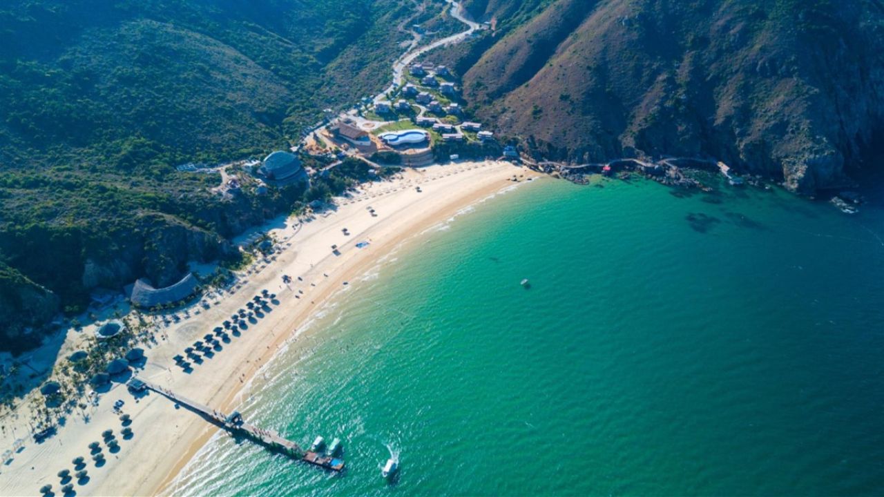 Overview of the coastal city of Quy Nhon