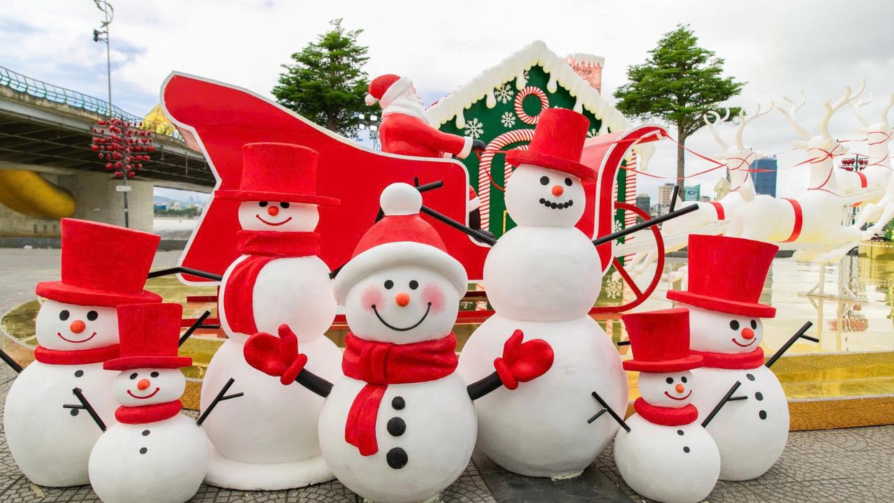 Time period of the Da Nang Christmas Festival