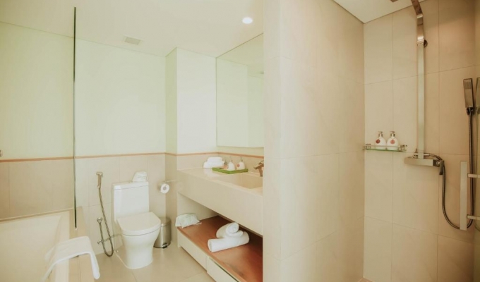 Two-Bedroom Fusion Suite - Phòng đi kèm dịch vụ bấm huyệt bàn chân