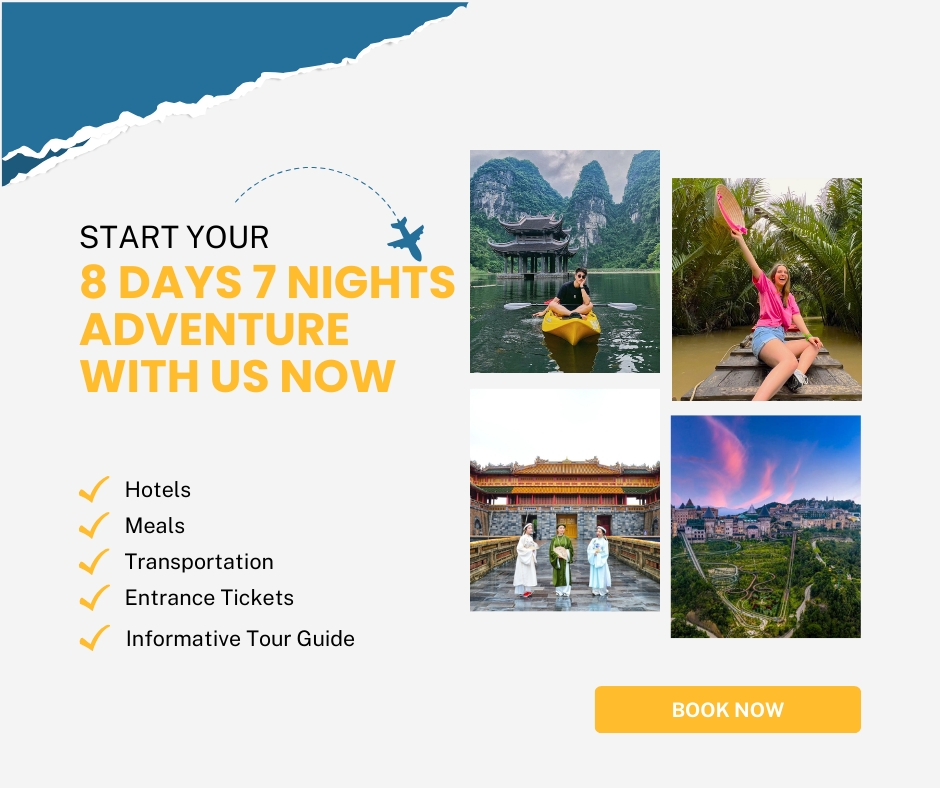 Hanoi – Ninh Binh – Ha Long – Da Nang – Hoi An – Hue – Ho Chi Minh – Ben Tre – Cu Chi - Phuminhquangtravel